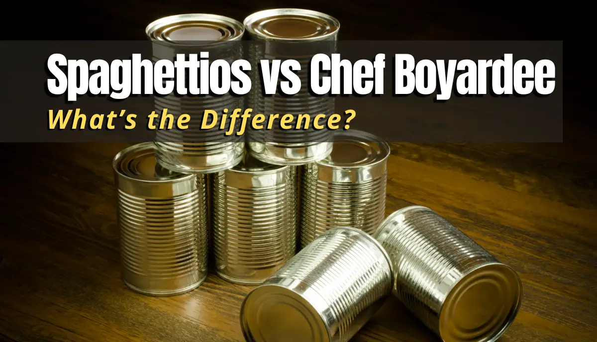 Spaghettios vs Chef Boyardee