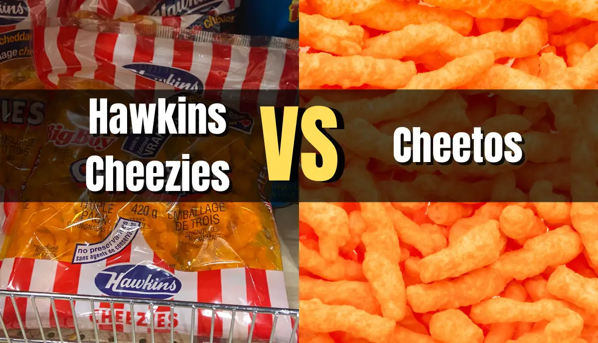 hawkins cheezies vs cheetos comparison