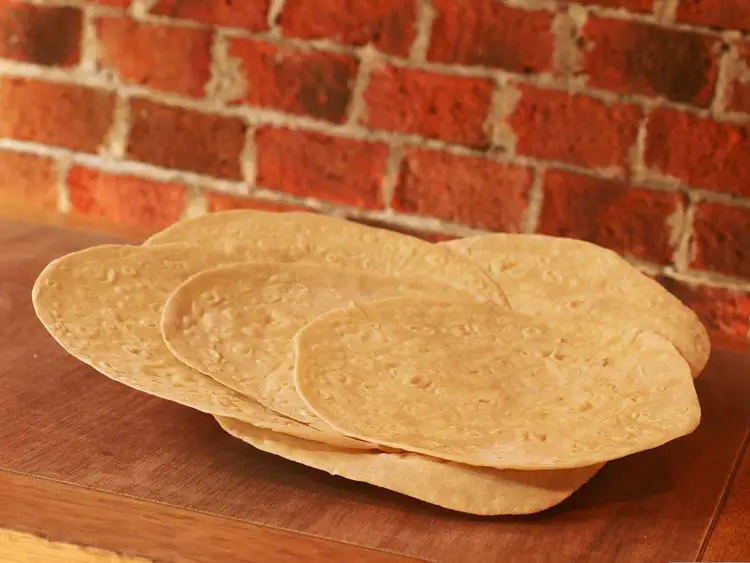 baked tortilla wraps