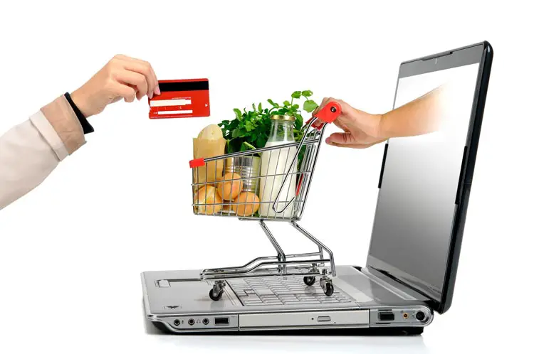 ordering online for groceries grocery