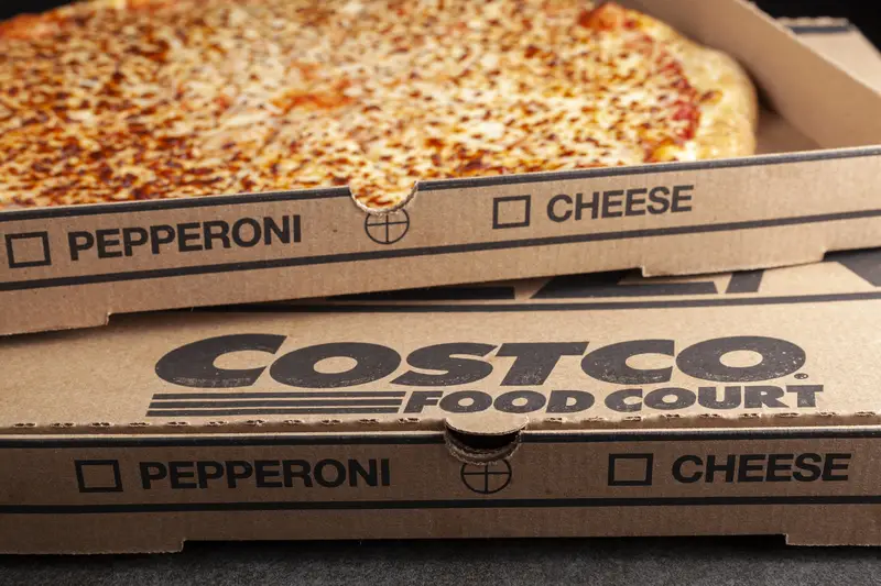 cheese costco food court pizza or order