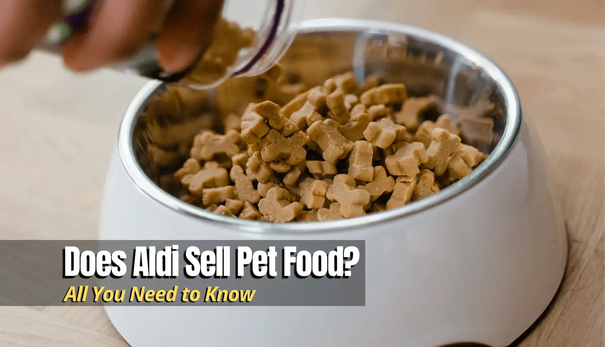 Does Aldi Sell Pet Food