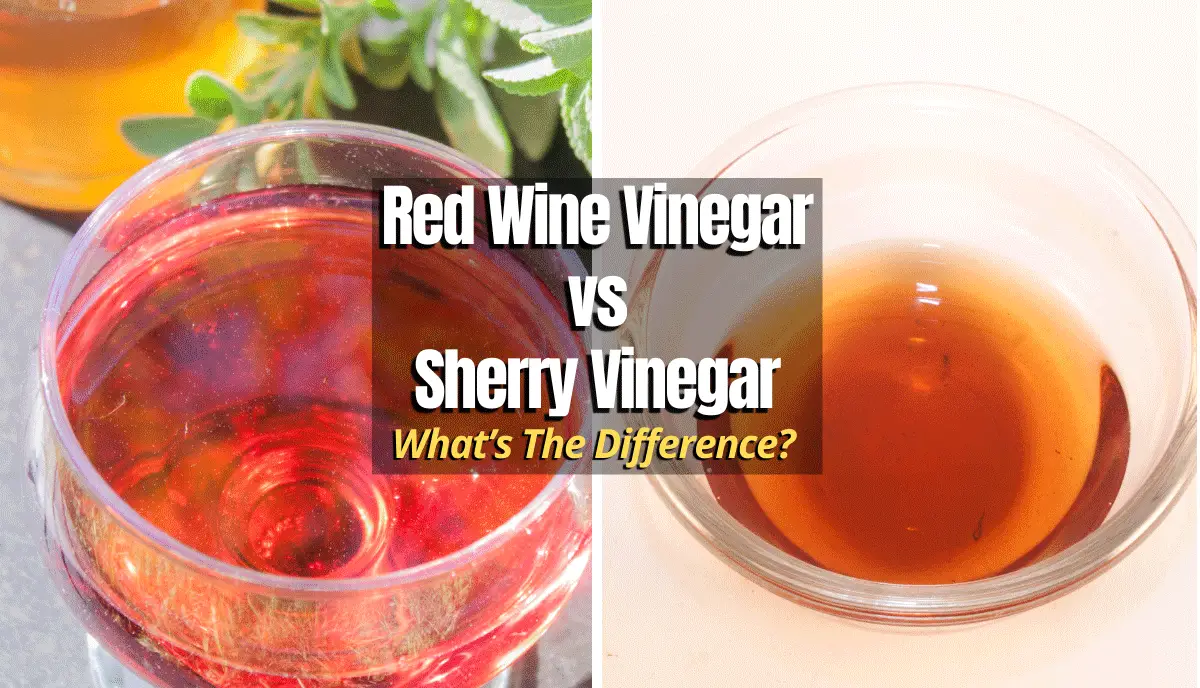 Red Wine Vinegar vs Sherry Vinegar